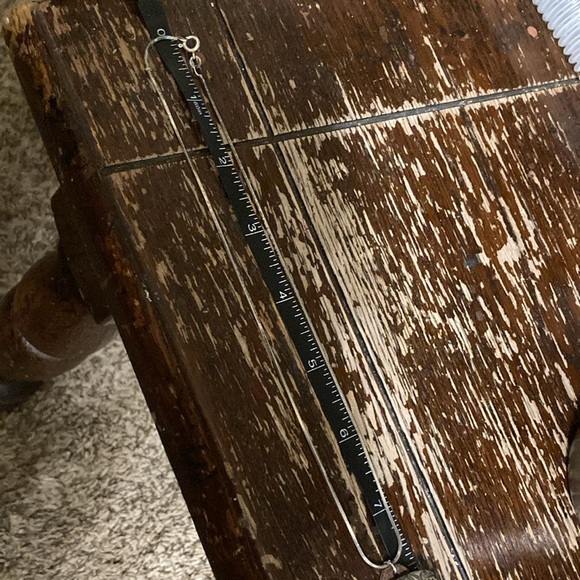 Remade old 10K and Sterling watch band necklace - Picture 13 of 16